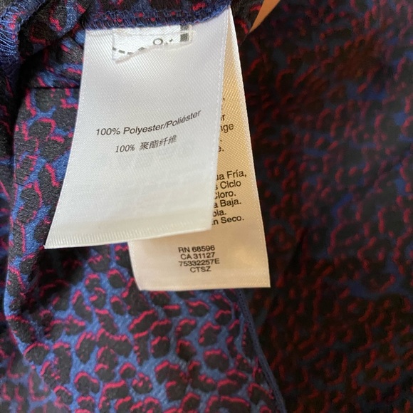 DKNY ruffle peplum blouse size 8 - Picture 4 of 4